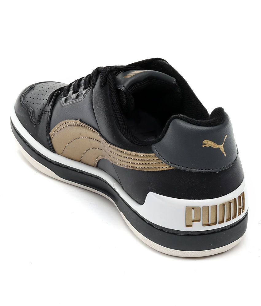 Puma Unlimited Lo Dp Black And Gold Casual Shoes - Buy Puma Unlimited ...