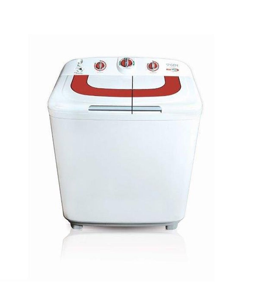 Gem 8 Kg Gmws 8002 Semi Automatic Top Load Washing Machine White Price