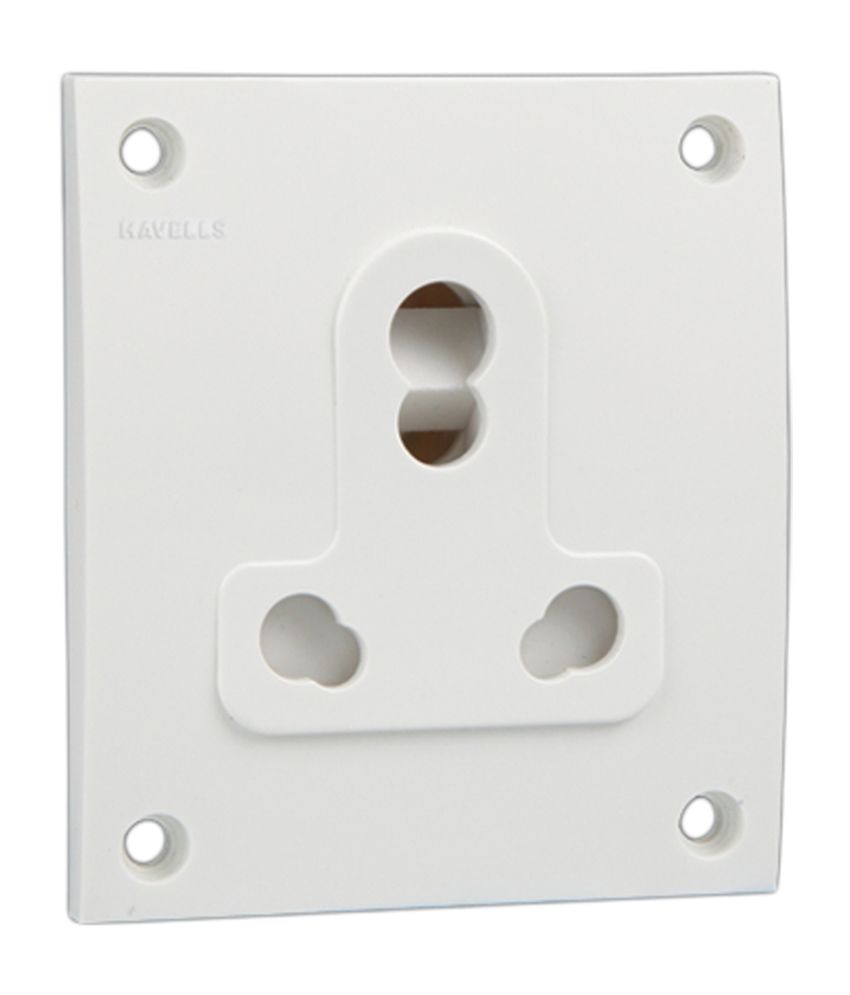 Buy Havells 6 6a Combined Power Socket Online At Low Price