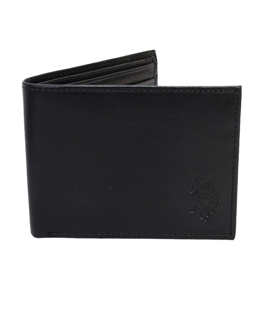 Us.polo.assn Genuine Antique Quality Leather Book Fold Wallet: Buy