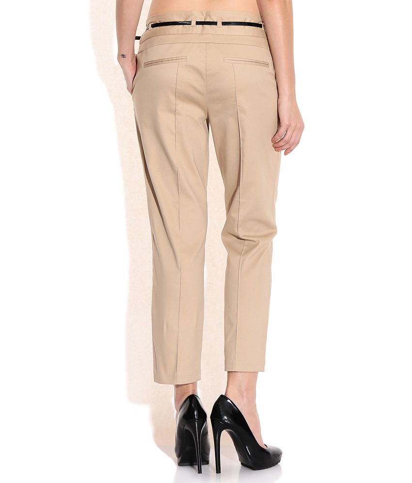 beige trousers womens