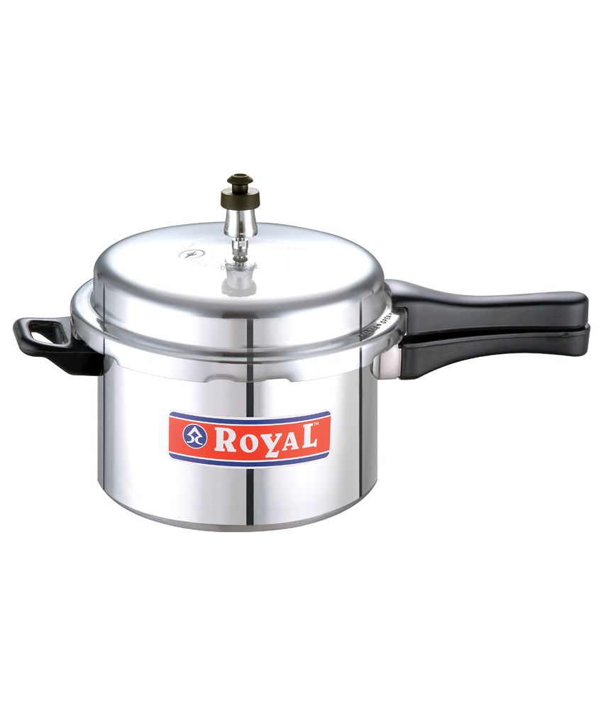 Royal Induction Base 5 Litre Aluminum Pressure Cooker Buy Online at