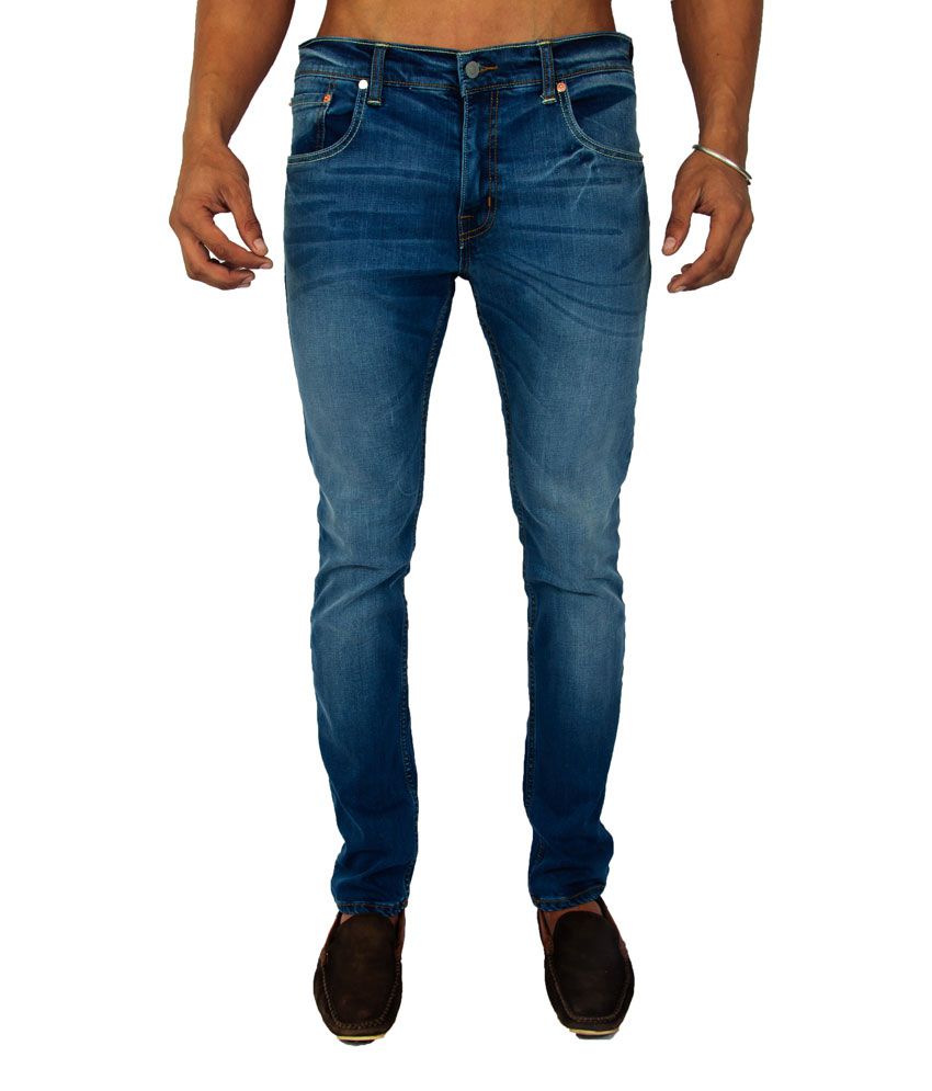 Originals Levis 511 Slim Fit Lycra Light Blue Jeans For Men - Buy ...