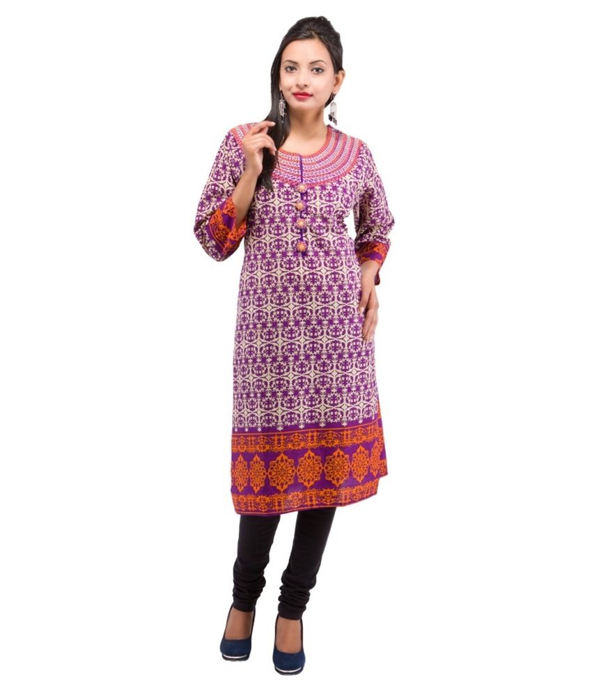 Rash Collection Cotton Full Sleeves Kurti Buy Rash Collection Cotton