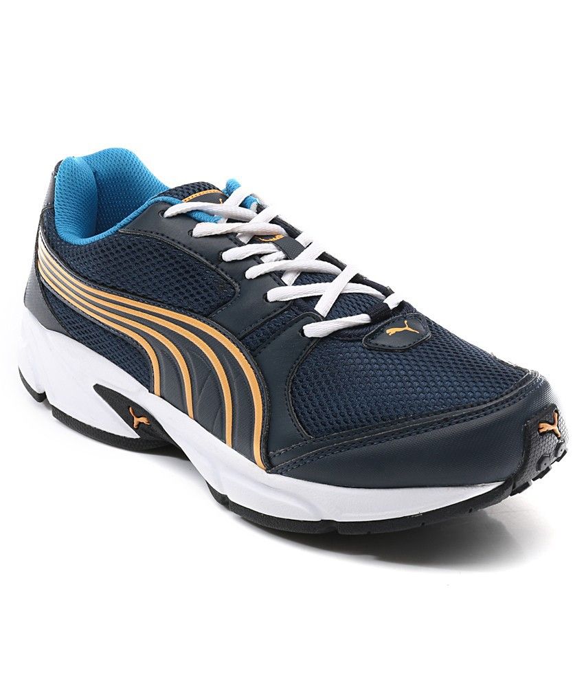 navy blue running sneakers