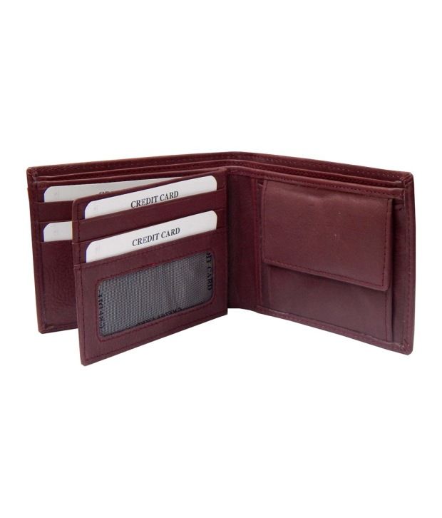 pure leather wallet price