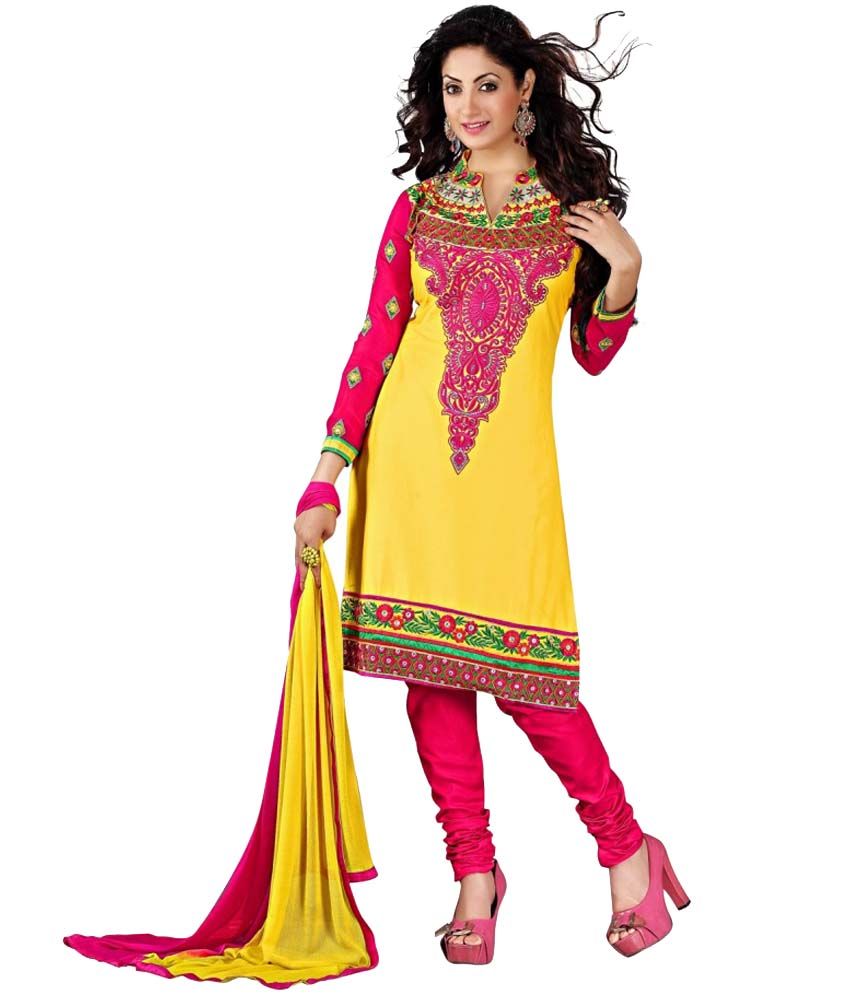 embroidery salwar materials