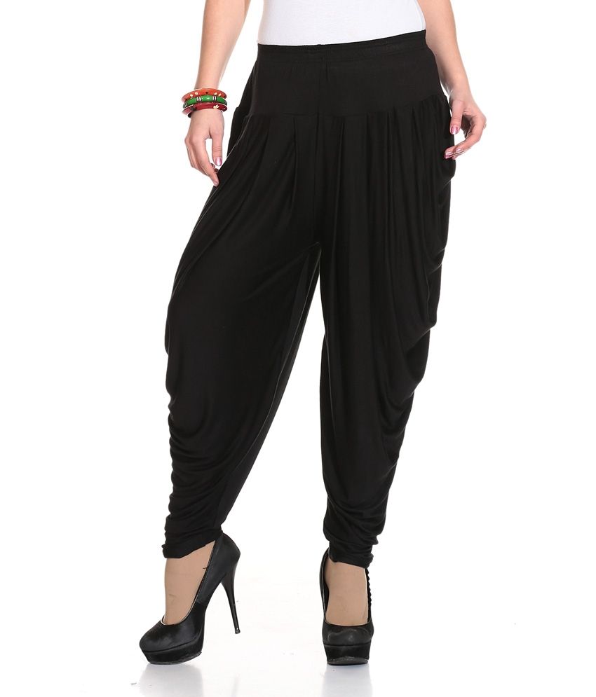 black shirt with dhoti