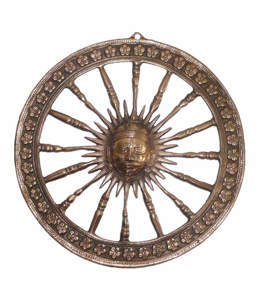 Bharathaat Black Metal Sun Wall Hanging Buy Bharathaat Black Metal Sun