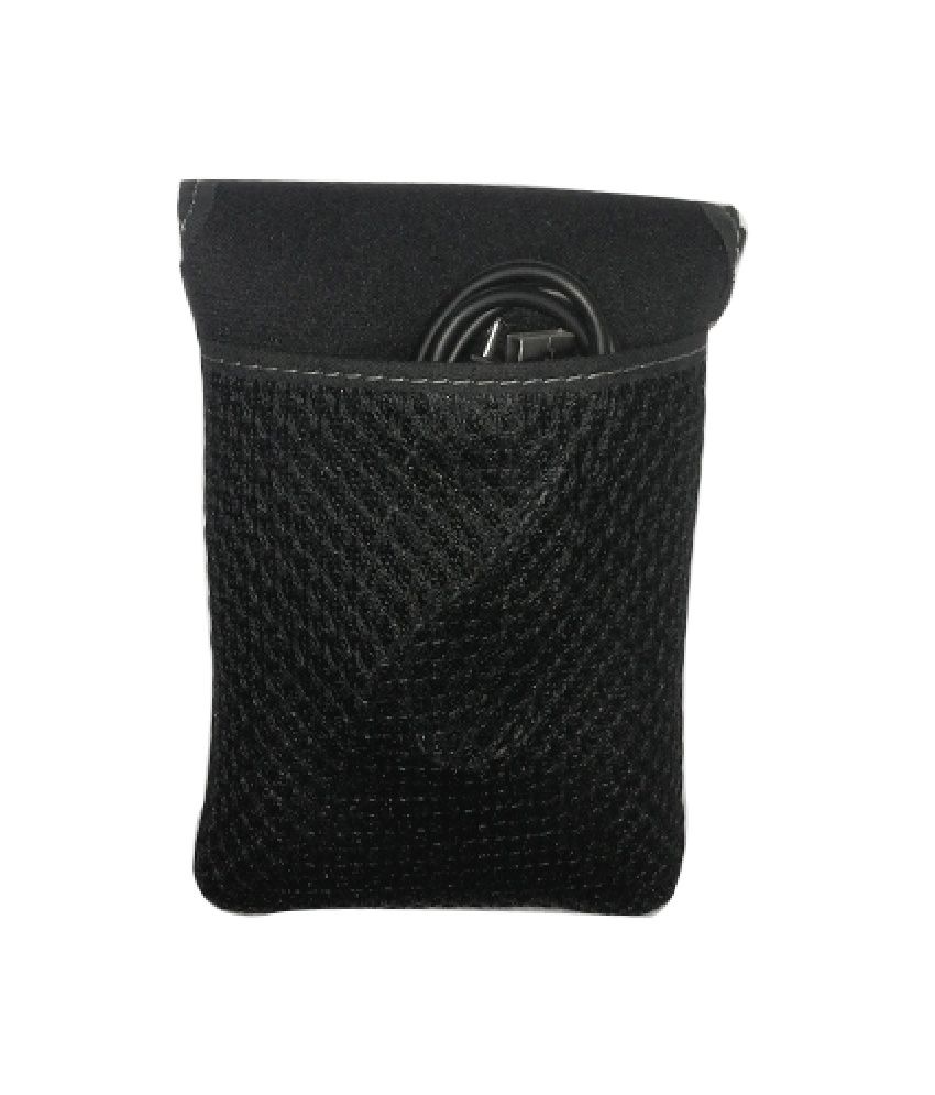 Saco External Hard Disk Sleeve For Toshiba Canvio Basic A2 Black