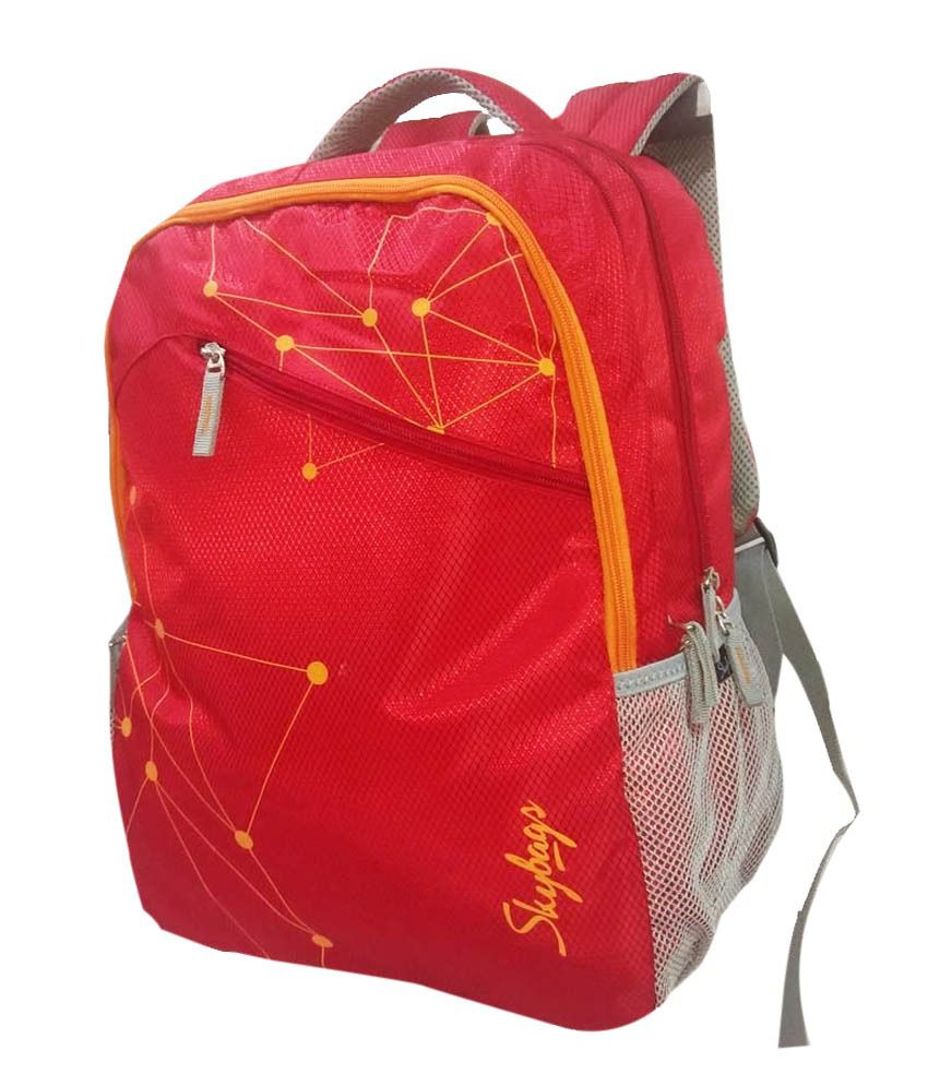 Skybags Red Backpack - Buy Skybags Red Backpack Online at Best Prices in India on Snapdeal