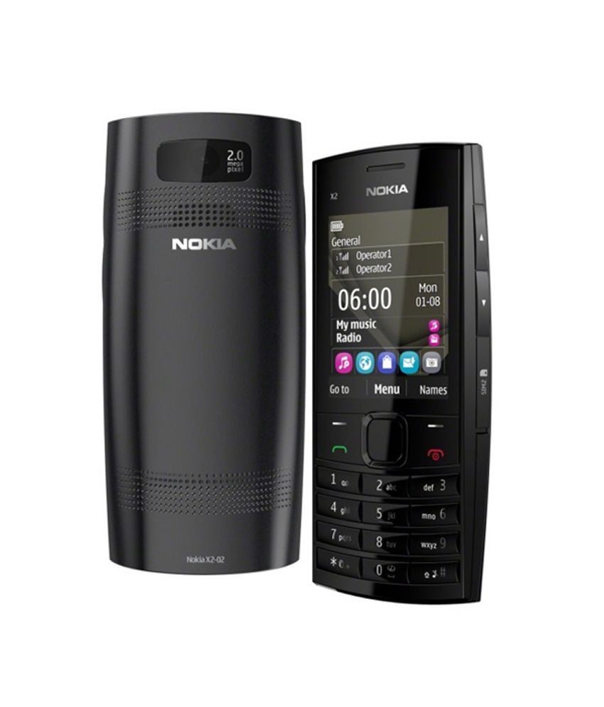 Edge Plus Full Housing Body Panel For Nokia X 202 - Black 