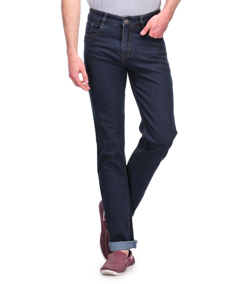 Indiana Blue Denim Slim Jeans For Men - Buy Indiana Blue Denim Slim ...