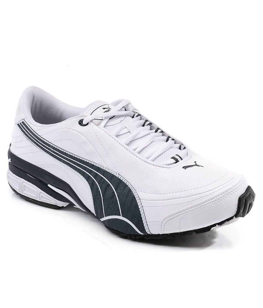 Puma Tazon Ii Dp White Sports Shoes 