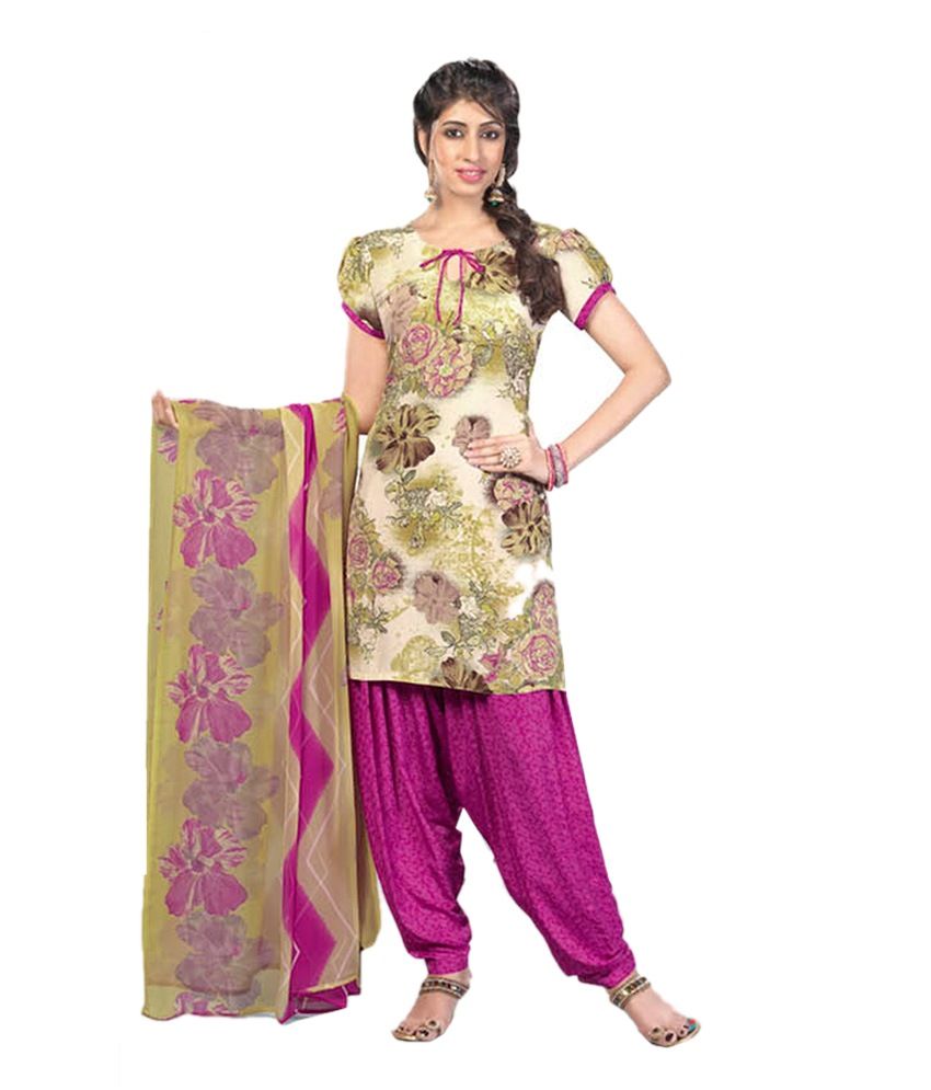 varsha churidar material