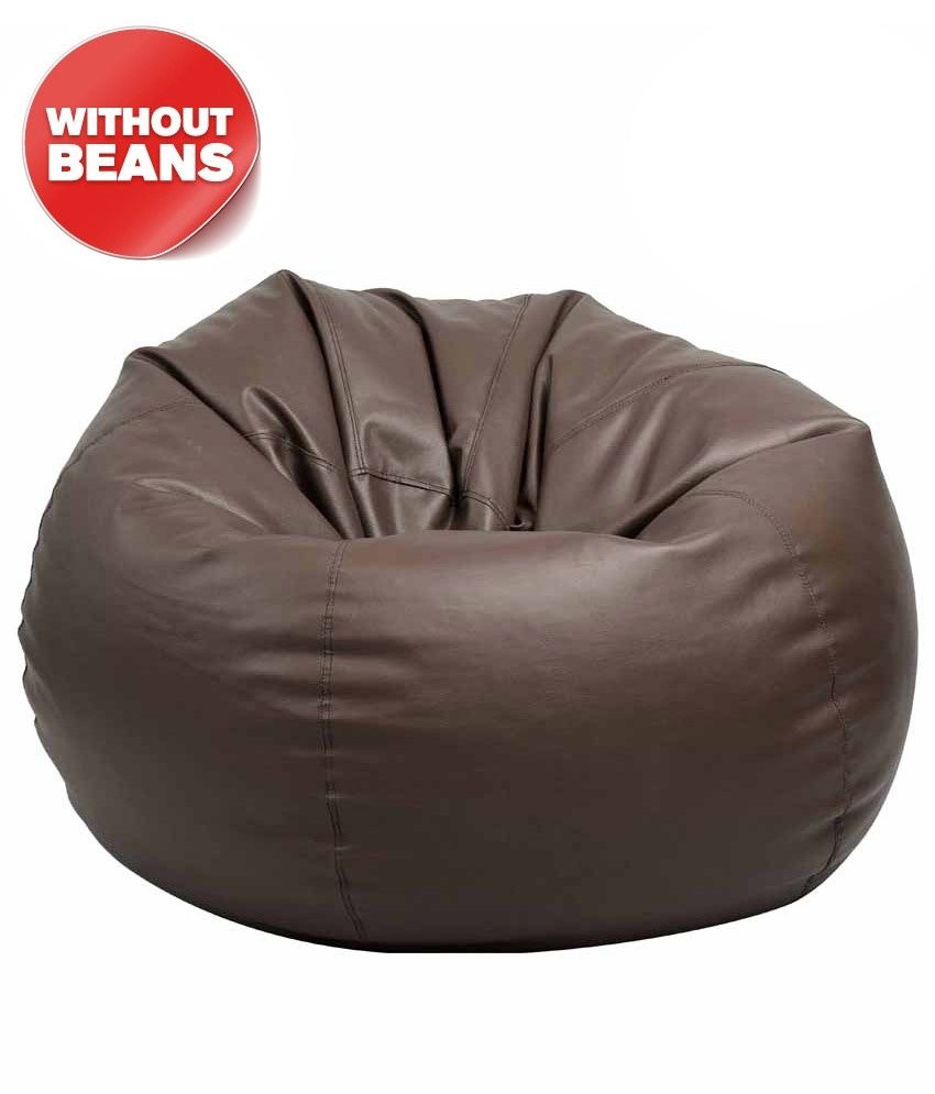 Blue Sand Xl Brown Modern Bean Bag Cover Without Beans Blue Sand Xl Brown Modern Bean Bag Cover Without Beans