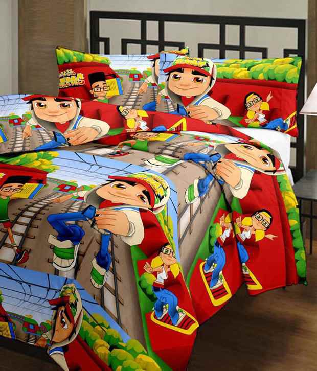 Furry Subway Surfers Cartoon Character Print Ac Reversible Single Quilt -  Buy Furry Subway Surfers Cartoon Character Print Ac Reversible Single Quilt  Online at Low Price - Snapdeal