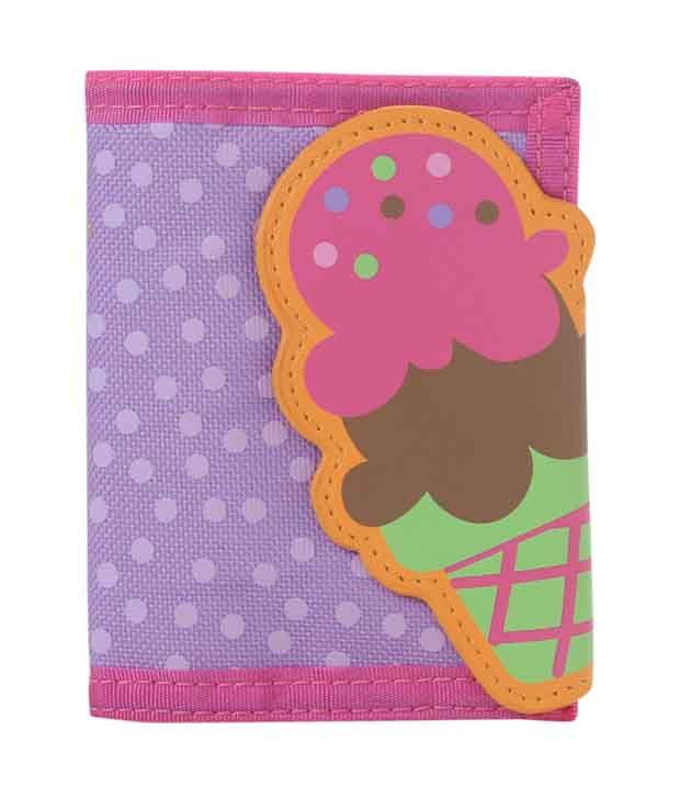 Stephen Joseph Inc Multicolour Leather Wallet Icecream Casual Formal Wallet For Kids Buy Online