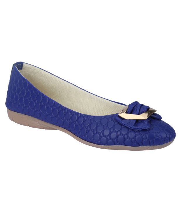 Party girl Blue Ballerinas Price in India- Buy Party girl Blue ...