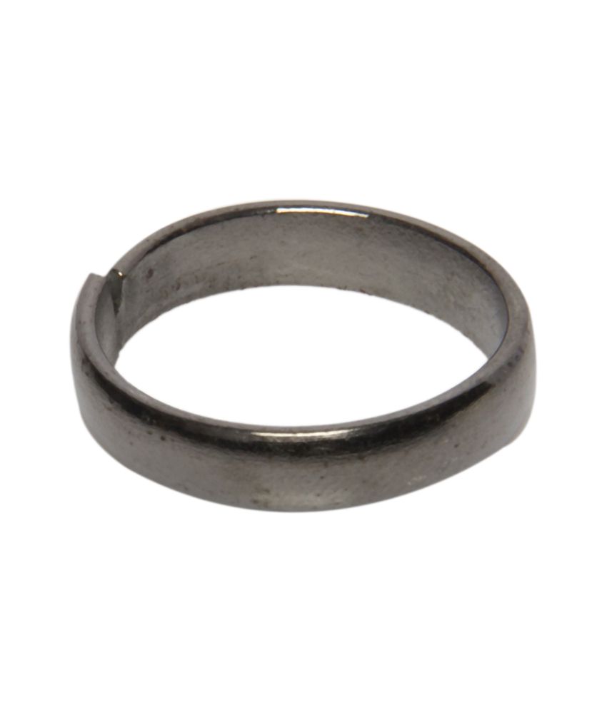     			Sobhagya Silver Ghode Ki Naal Ring (shani Ring)