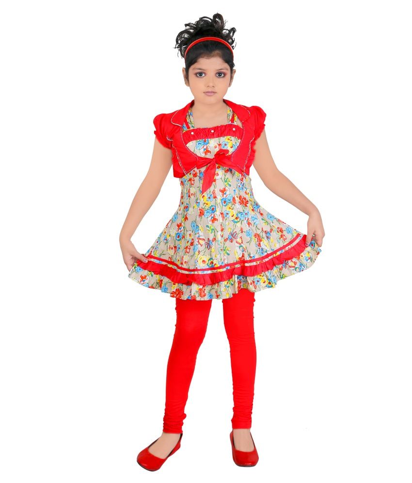 frock with leggings