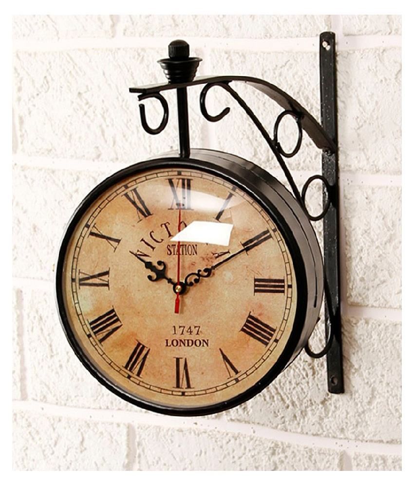 double sided wall clocks