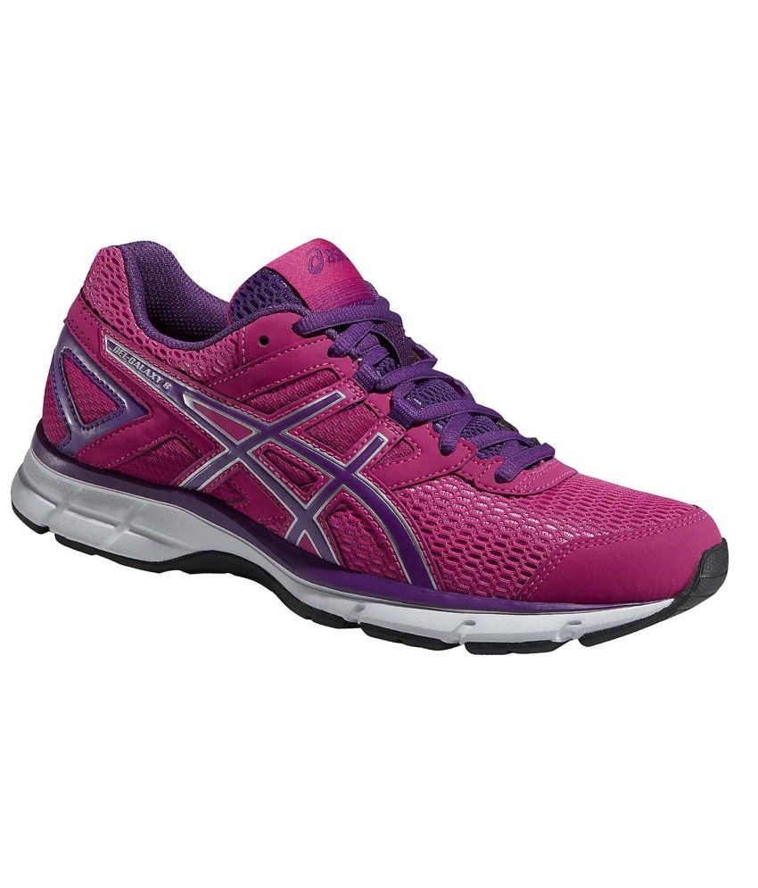 Asics Women Silver Running Shoes - Gel-Galaxy 8 Price in