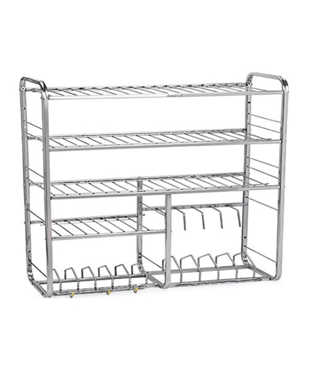 RBJ kitchen Rack for Modular kitchen in Stainless Steel 30X30 Buy RBJ kitchen Rack for Modular