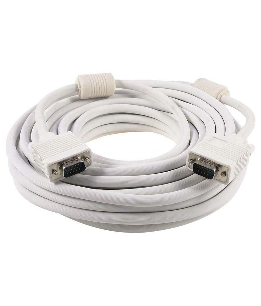 Terabyte White Cable 20mtr Cable Testing Use for Computer