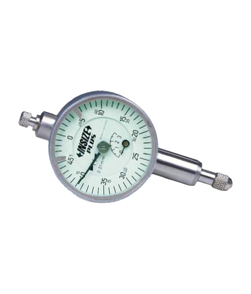 Insize Compact Dial Indicator, Flat Back (Range 5 mm) Buy Insize