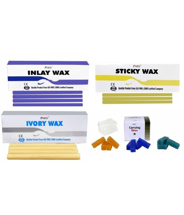 Pyrax Combo Of Inlay Wax, Sticky Wax, Ivory Wax, Carving Wax: Buy Pyrax 