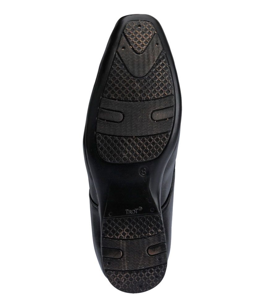 Oman Black Formal Shoes for Men Price in India- Buy Oman Black Formal ...