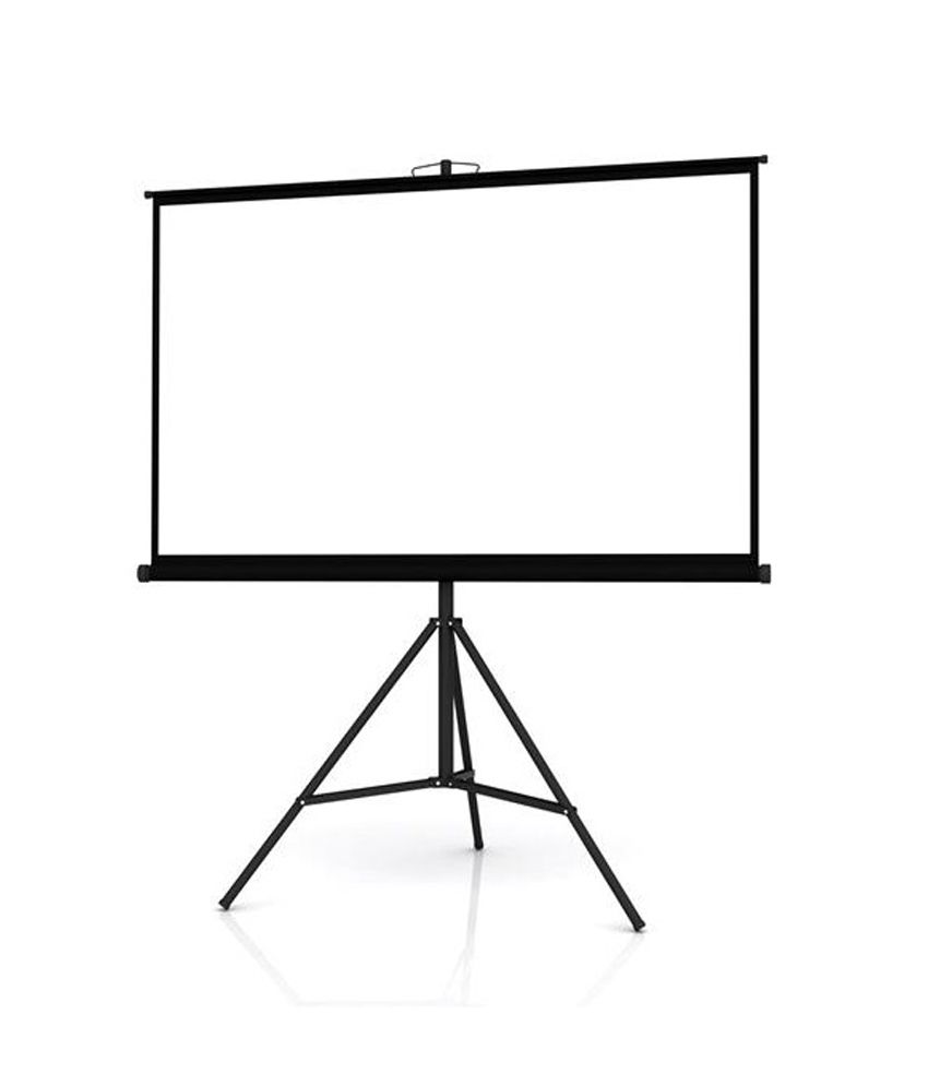 Easy to Clean, 1.1 Gain, 170 Degree Viewing Angle Projector Screen with Stand Houzetek 100 Inch 16:9 HD Projector Screen Tripod Adjustable Foldable for Indoor Outdoor Home Theater Office 