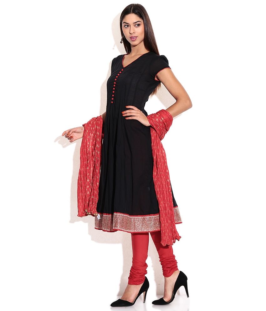 kurti with churidar