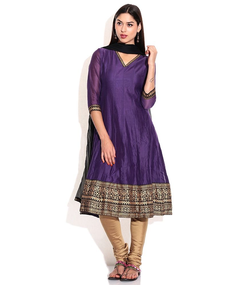 kurti with churidar