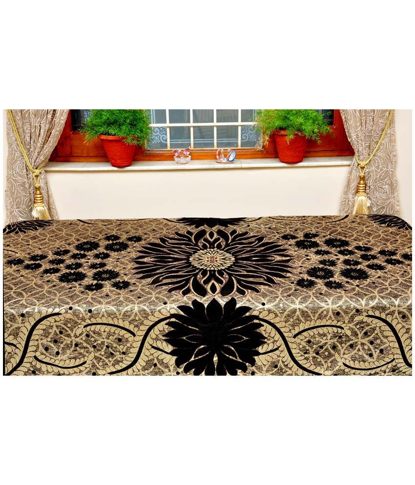 Sambhav Diwan Set (1 Single Bed Sheet, 2 Bolster Cover & 5 Cushion