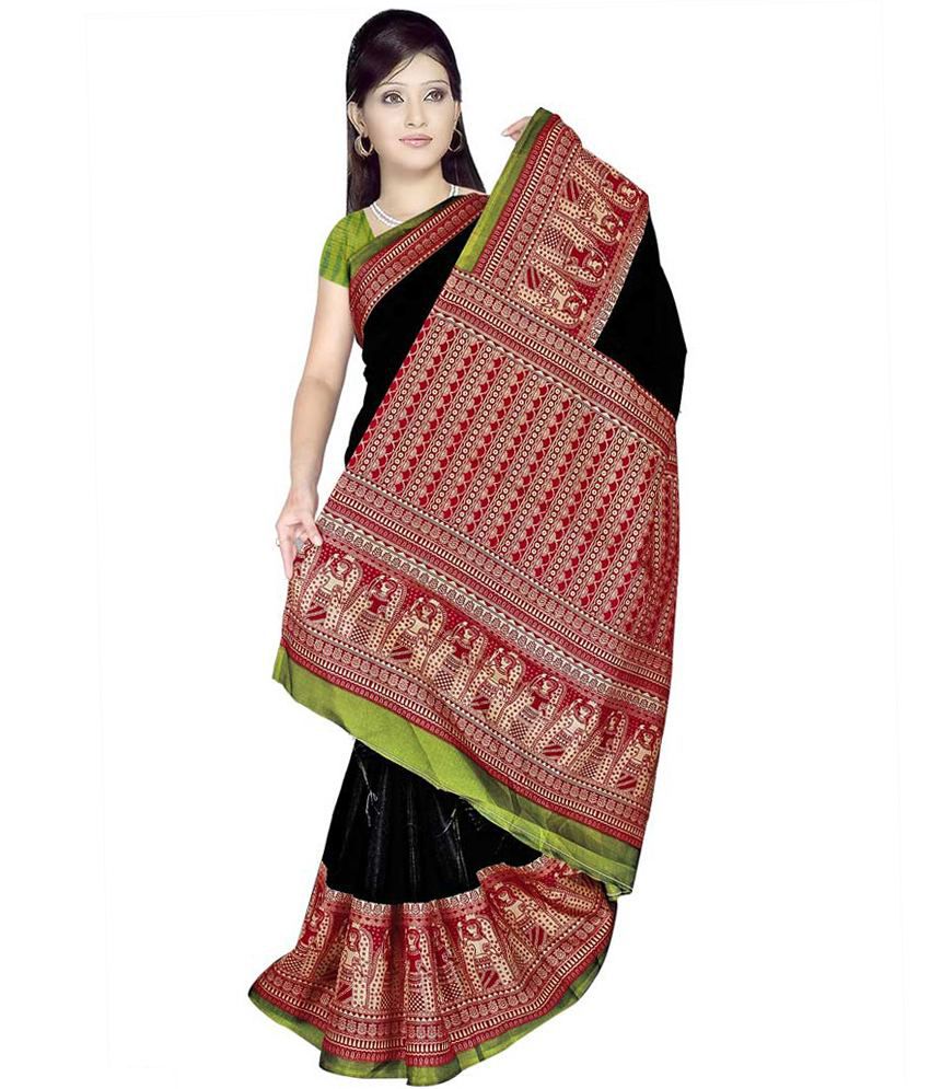 Shyam Fabrics Multi Color Bhagalpuri Silk Saree Buy Shyam Fabrics Multi Color Bhagalpuri Silk