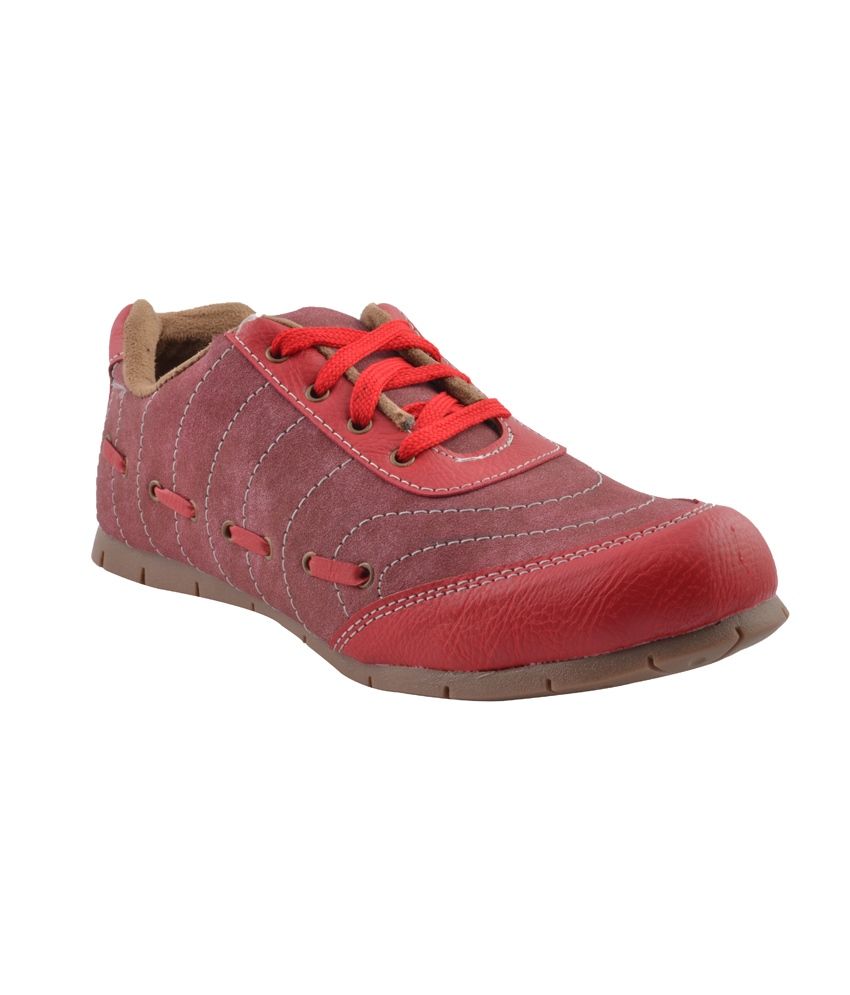 Real Blue Womens Cherry Colour Stylish Sports Shoes Price in India- Buy ...