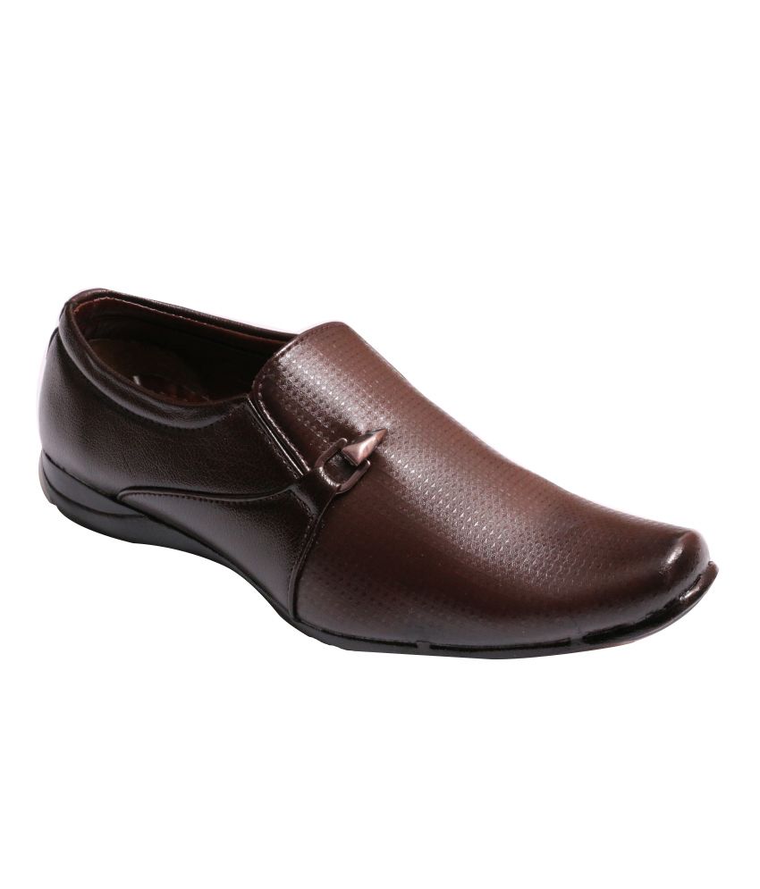 Shoe Day Men Formal Brown Shoes Price in India- Buy Shoe Day Men Formal ...