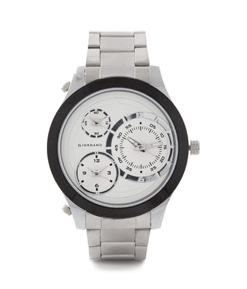 Giordano Timewear Gd60061 White Men's Watch Buy Giordano Timewear Gd60061 White Men's Watch