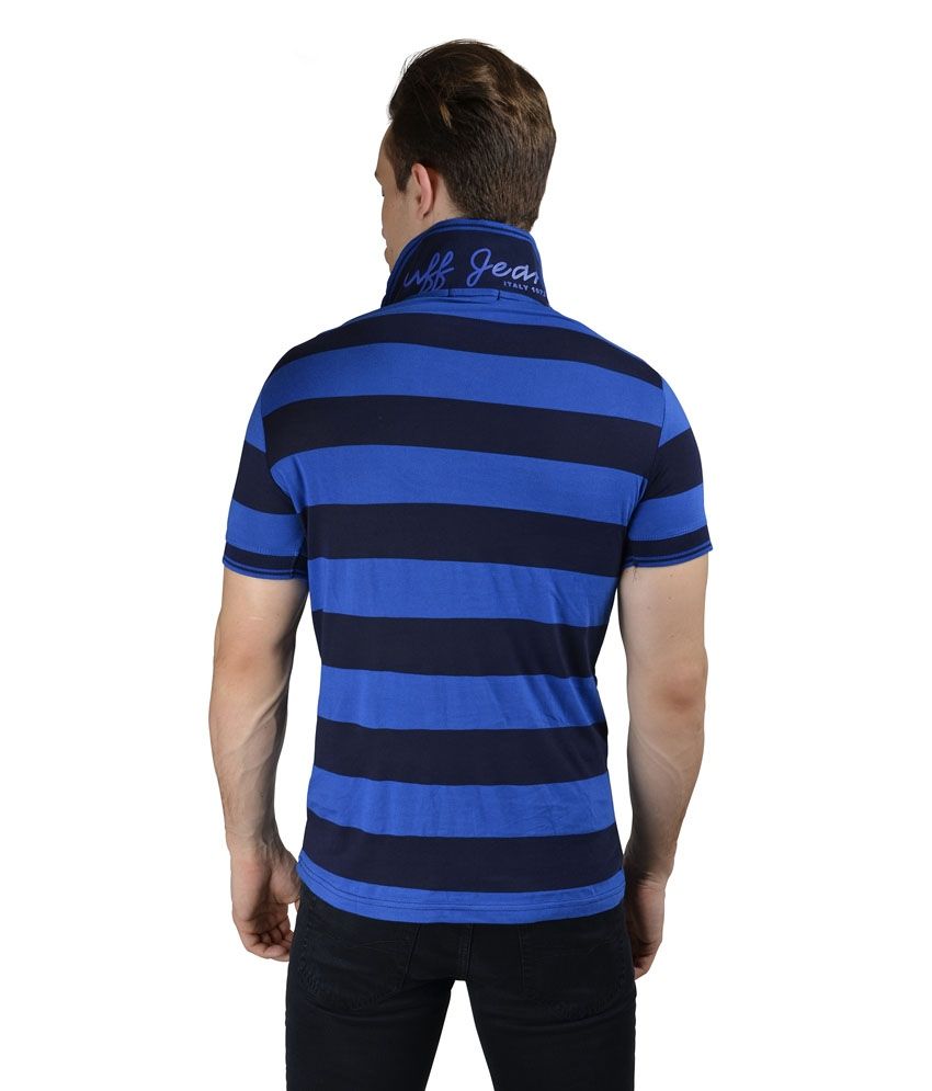 blue and white stripped shirts