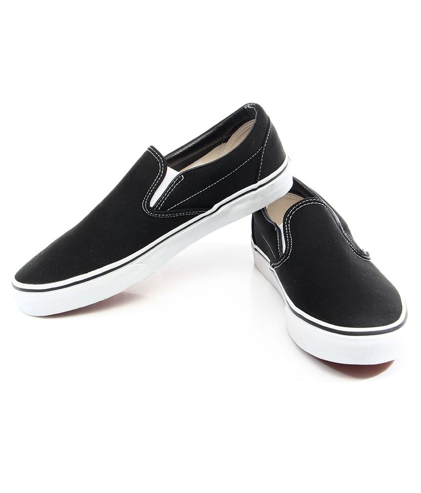 vans slip on black price