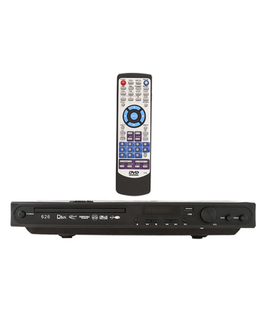     			Bexton Black DVD Player With In-Built Amplifier And USB 2.0