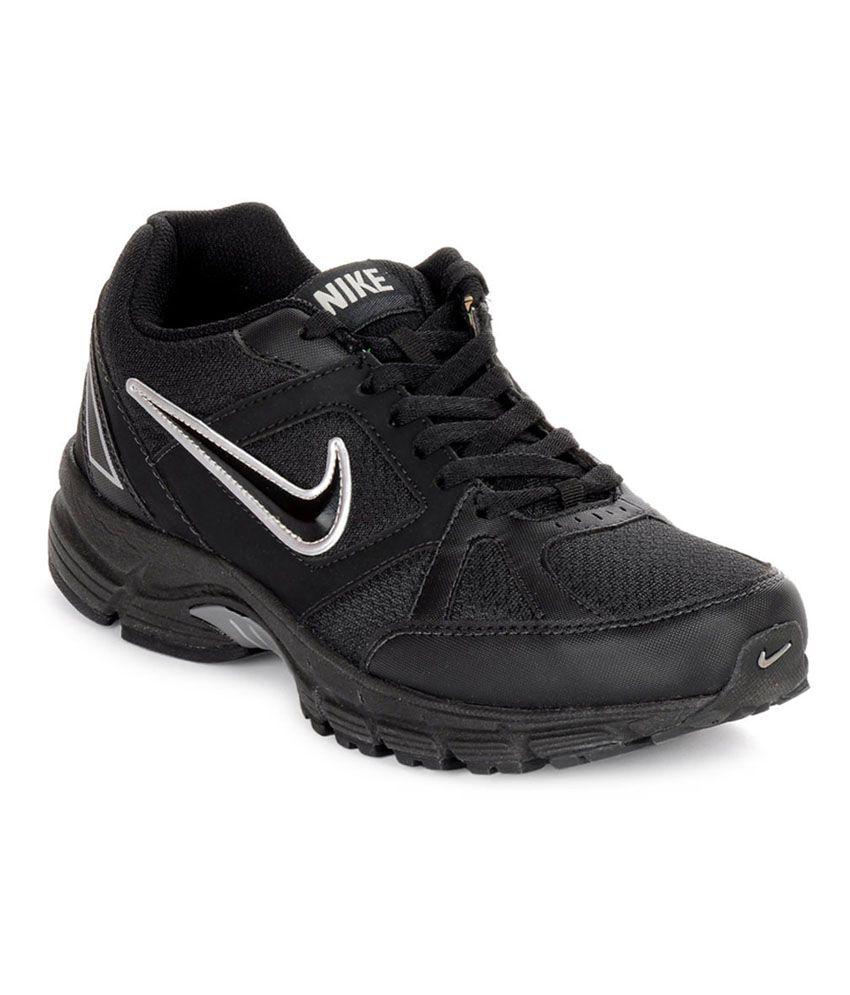 Nike Black Lace Sport Shoes for Men - Buy Nike Black Lace Sport Shoes for Men Online at Best ...
