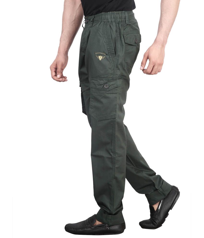 dark green trouser