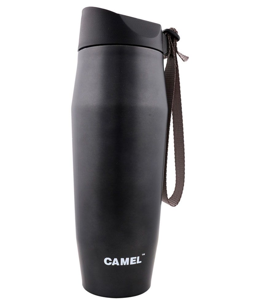 Camel Black Stainless Steel Matte Finish Flask: Buy Online At Best 