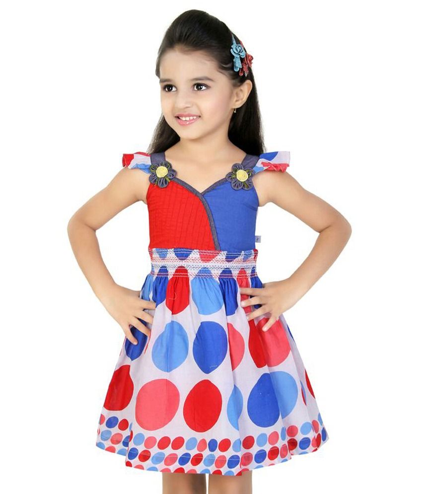 sleeveless short frock for women