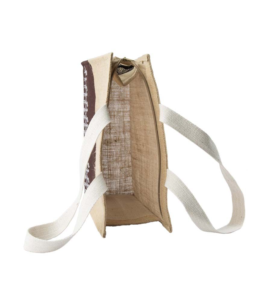 Buy Avni Jute Warli Lunch Bag at Best Prices in India Snapdeal