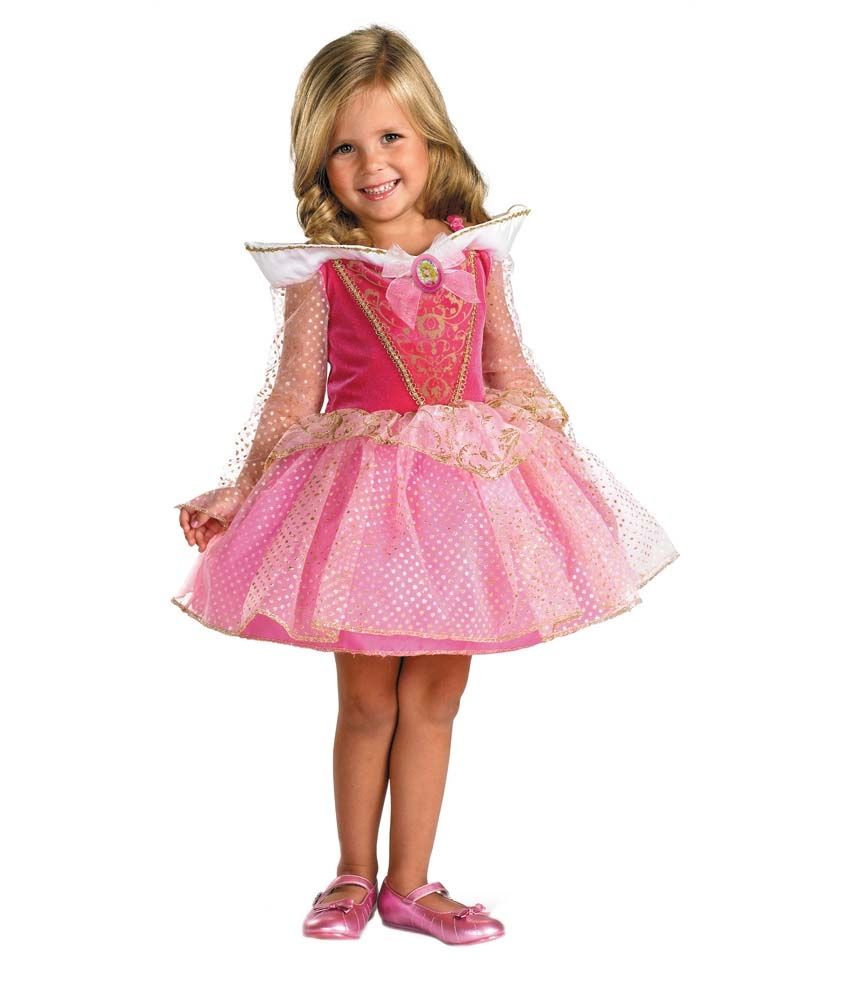 Disney Princess Pink Party Wear Frock - Buy Disney Princess Pink Party ...