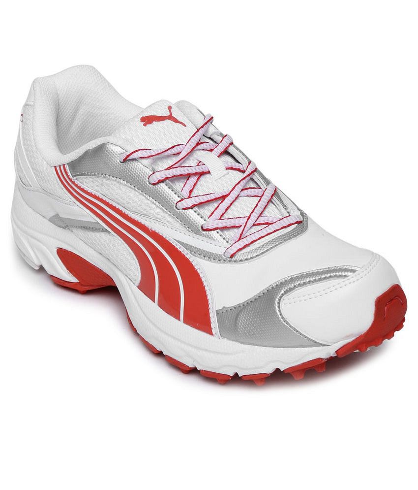 Puma Lithium Rubber Red Cricket Shoes For Men - Buy Puma Lithium Rubber ...